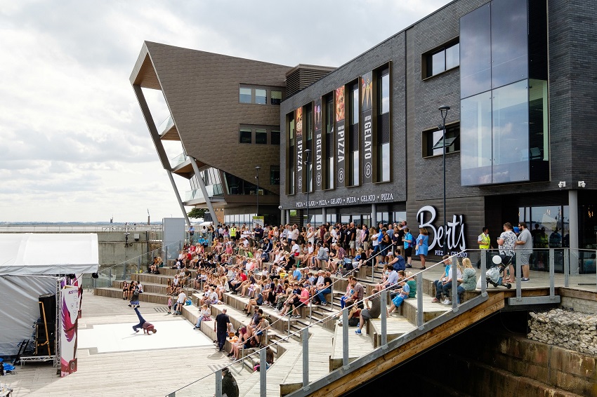 350-seat amphitheatre Stage @TheDock in Hull